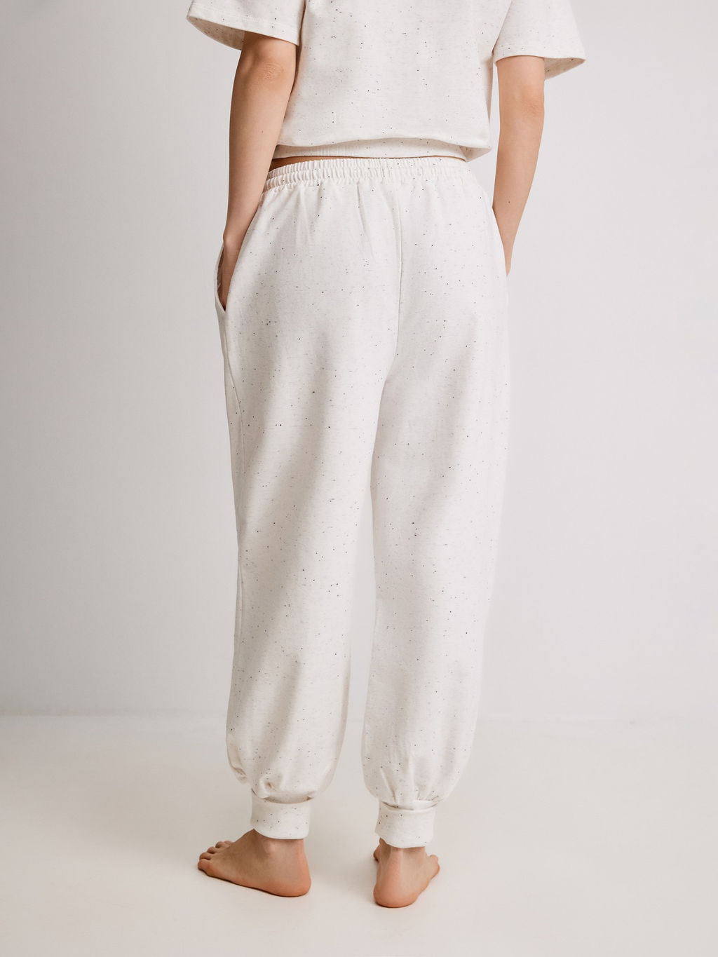 Infinity / Брюки жен. Lawrenta белый меланж - Infinity Lingerie фото 2