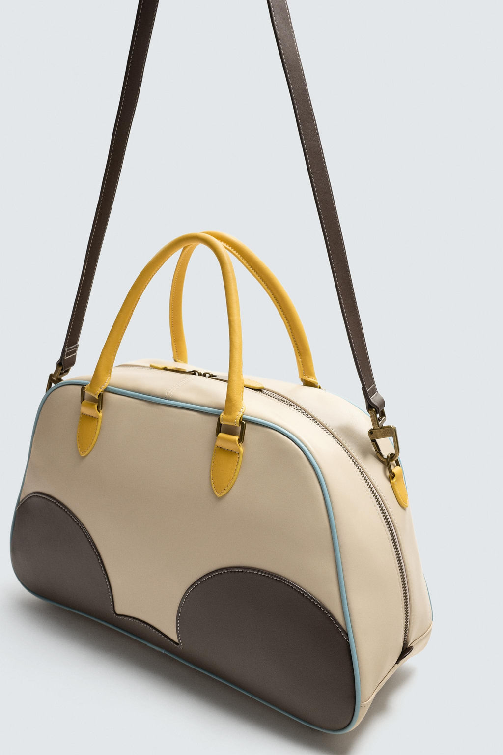 LEATHER CROSSBODY BAG HARRY LAMBERT FOR ZARA X DISNEY  фото 6
