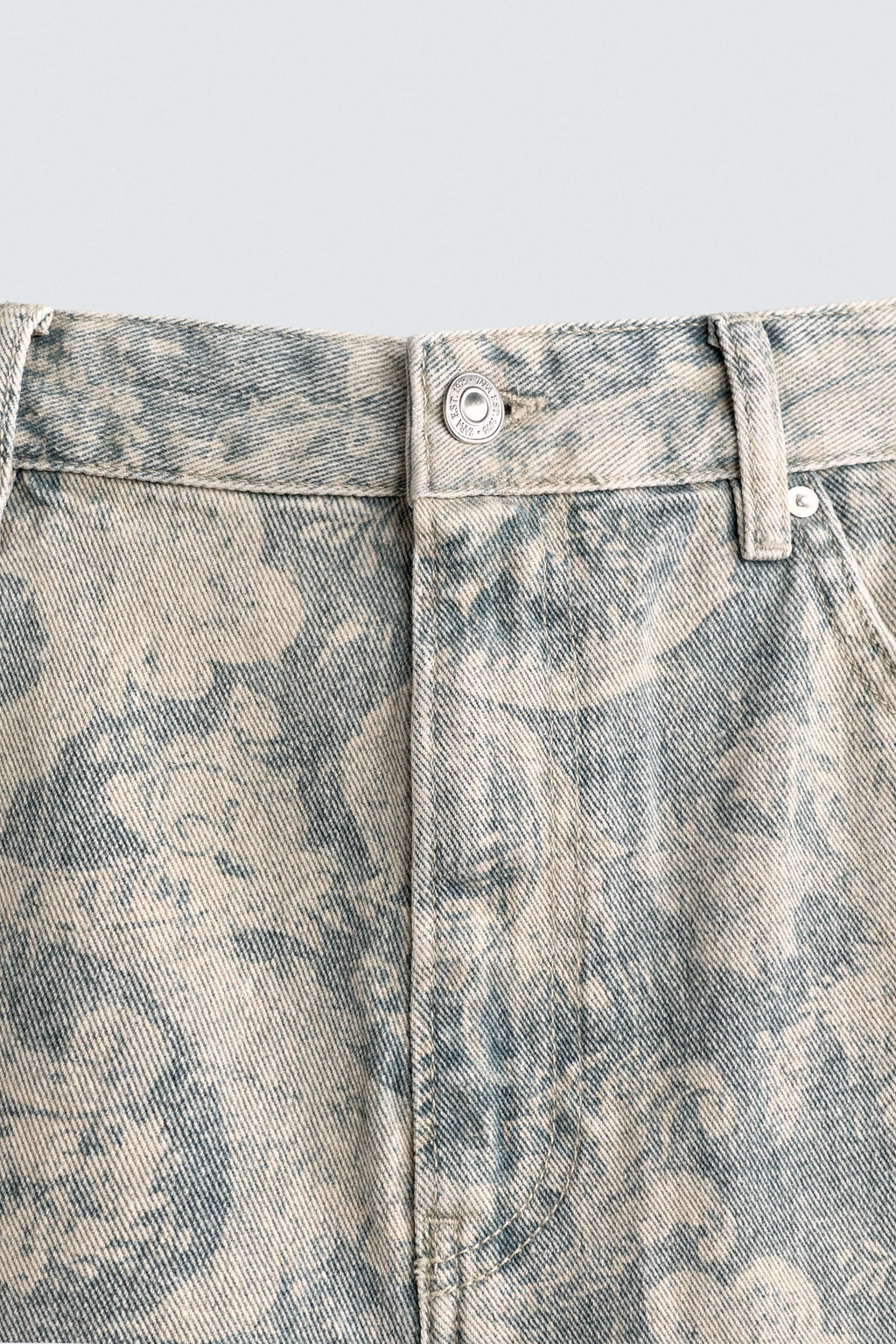 BERMUDA JOGGER RELAXED FIT INTERLOCK / Azul lavado - Zara фото 9