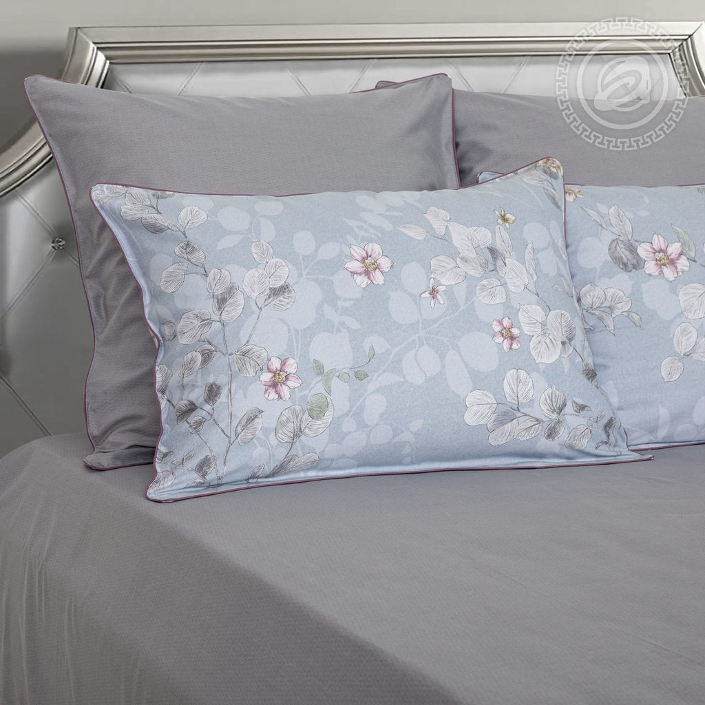 Леона Семейный/Пододеяльник (молния): 2 шт. - 215*145; Простыня: 1 шт. - 260*240; Наволочка (с кантом): 2 шт. - 70*70; Наволочка (с кантом): 2 шт. - 50*70; Велюр Престиж - Арт элегант фото 3