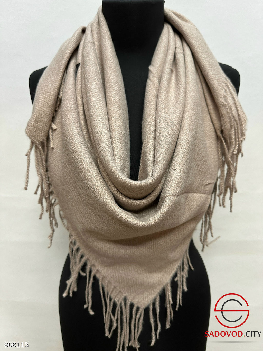 Теплый зимний платок из кашемира - Bruno фото 11