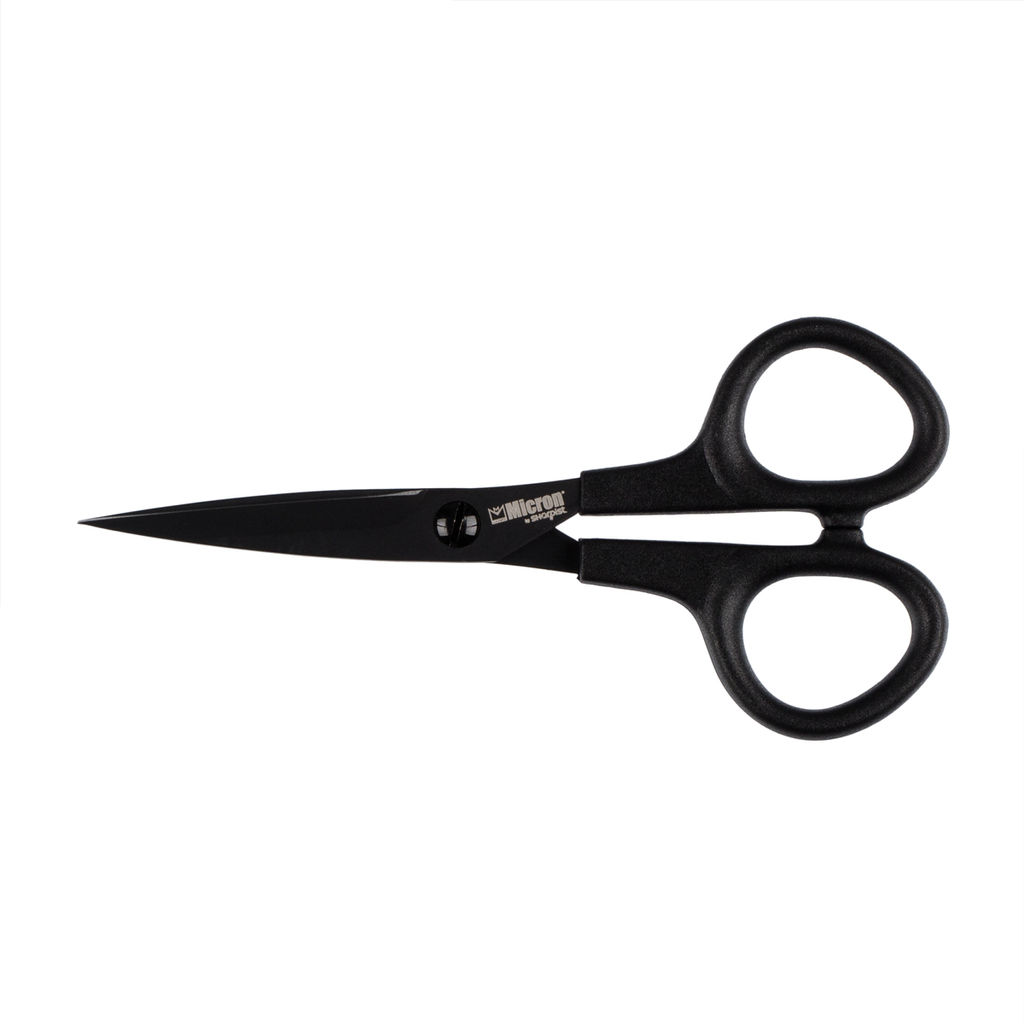 Ножницы Micron by Sharpist Smart VIT-222 для рукоделия на подложке с европодвесом 135 мм тефлоновые