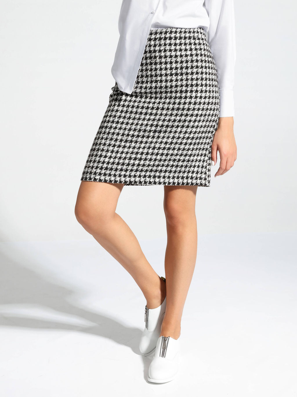 CONTE Стильная юбка A-силуэта COCO black-ivory - Conte elegant фото 3