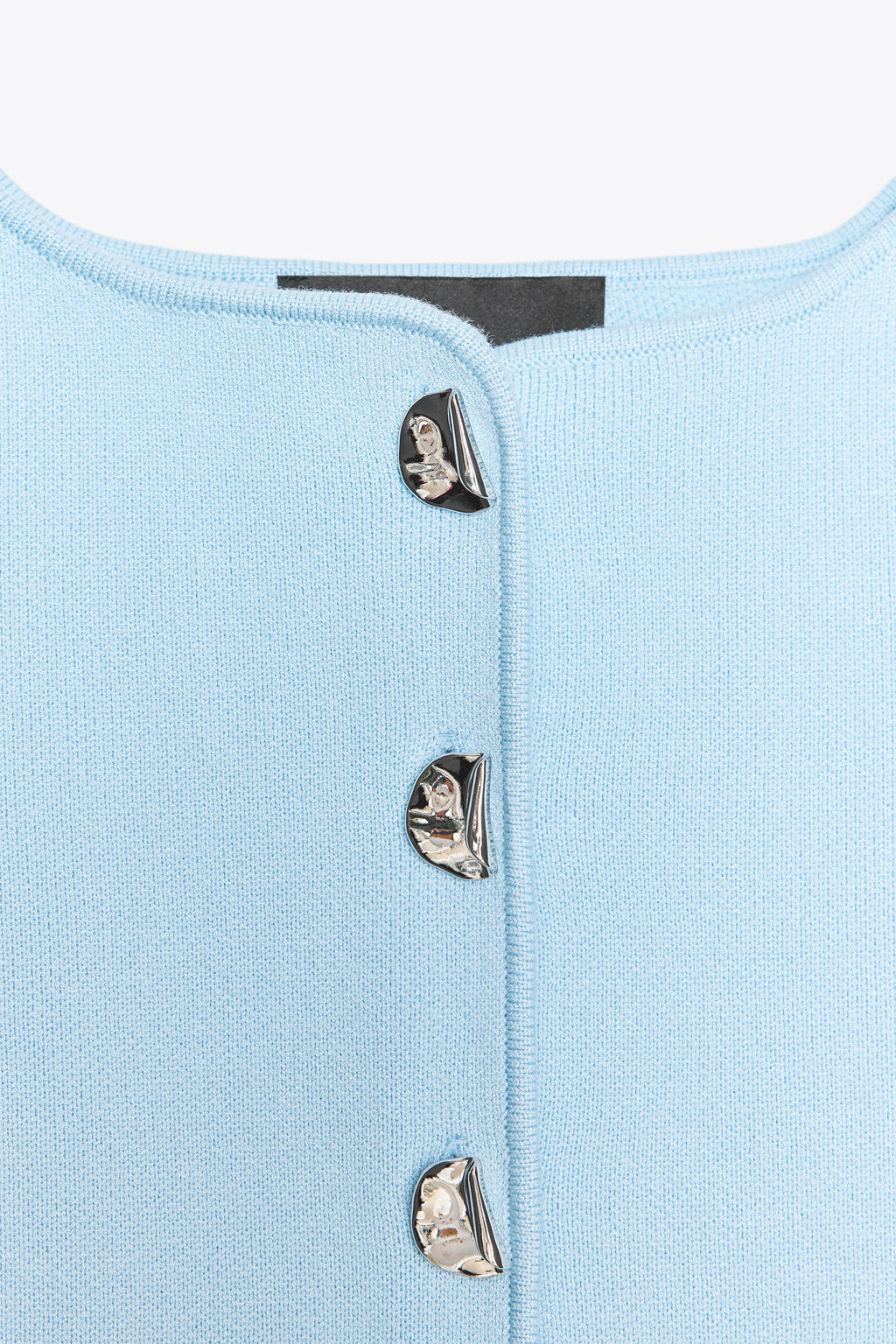 PLAIN KNIT CORSET TOP - Zara фото 20