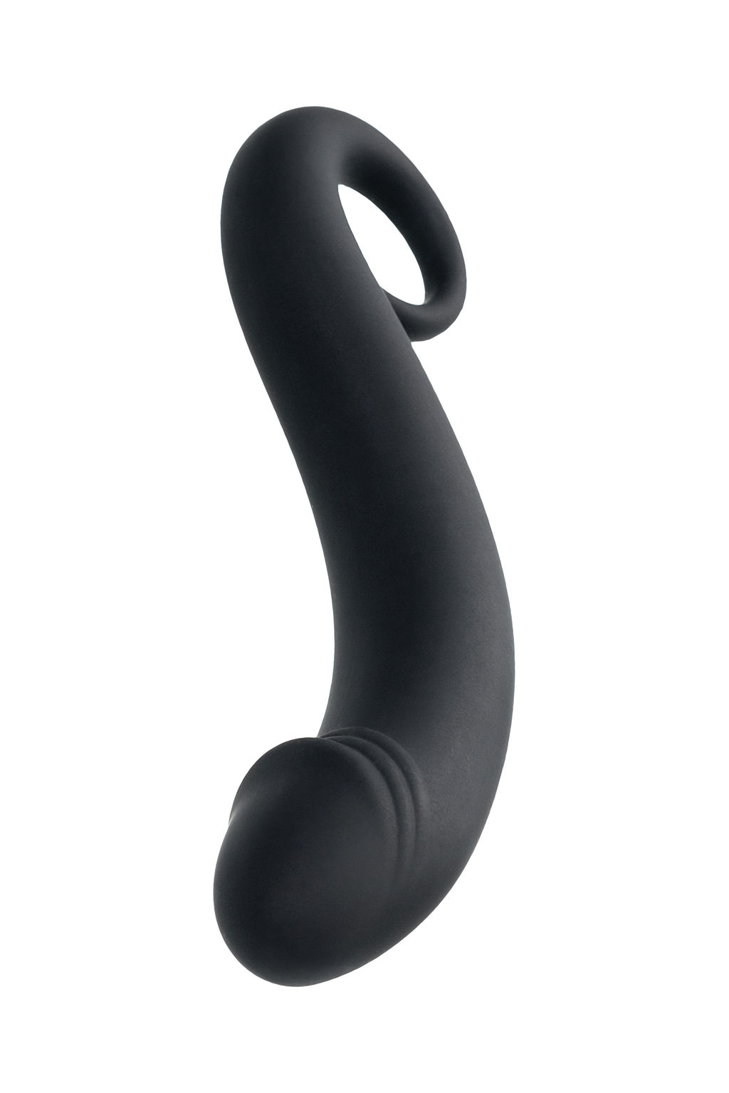 Анальный стимулятор TOYFA POPO Pleasure Dorado, водонепроницаемый, силикон, черный, 18 см, 3,5 см  фото 5