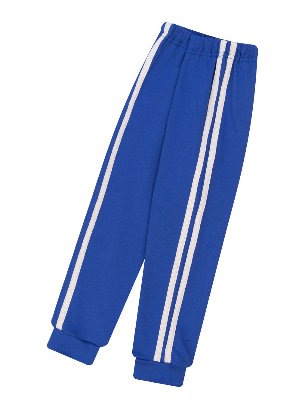 Штанишки детские васильковые с лампасами