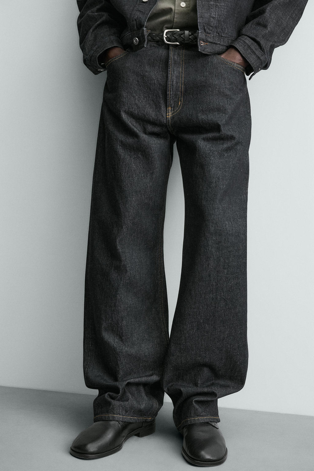 JEANS LOOSE FIT / ?ndigo - Zara фото 5
