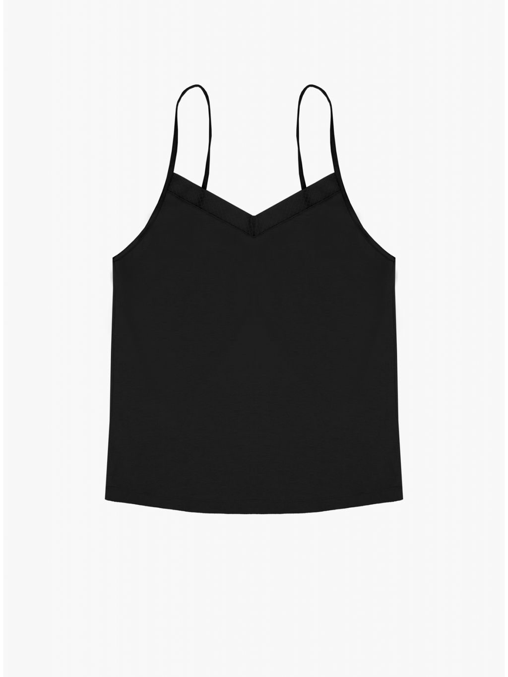 Майка женская Indefini из хлопка с кружевом  фото 5