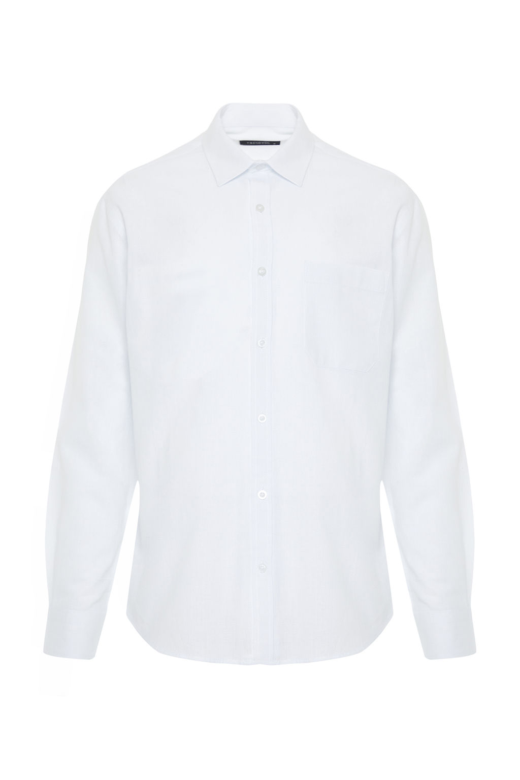 TRENDYOL MAN Lacivert Regular Fit %100 Pamuklu Gomlek TMNSS24GO00063 - Trendyolmilla фото 13