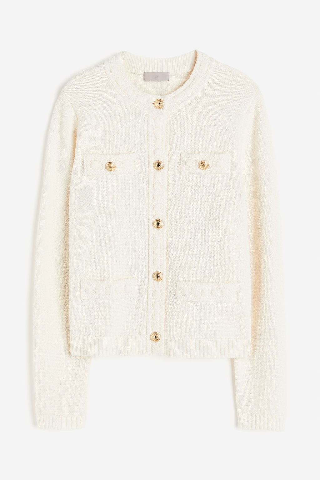 Cardigan en punto con textura - H&m фото 4