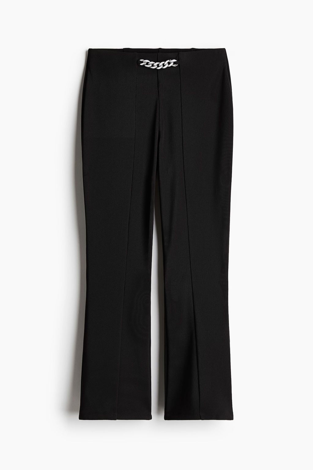 Pantalon acampanado con detalle de cadena - H&m фото 5