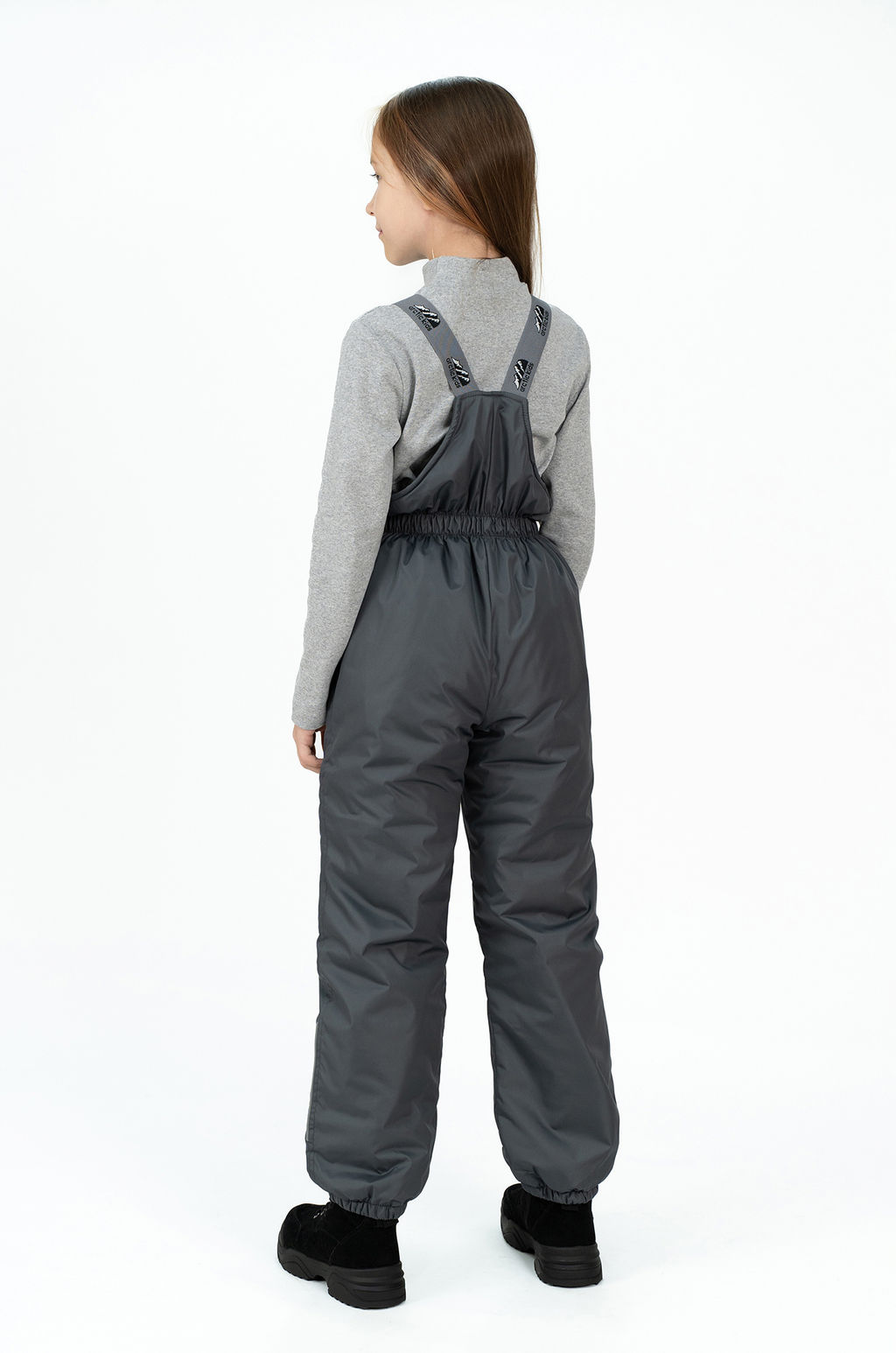 Полукомбинезон детский серый