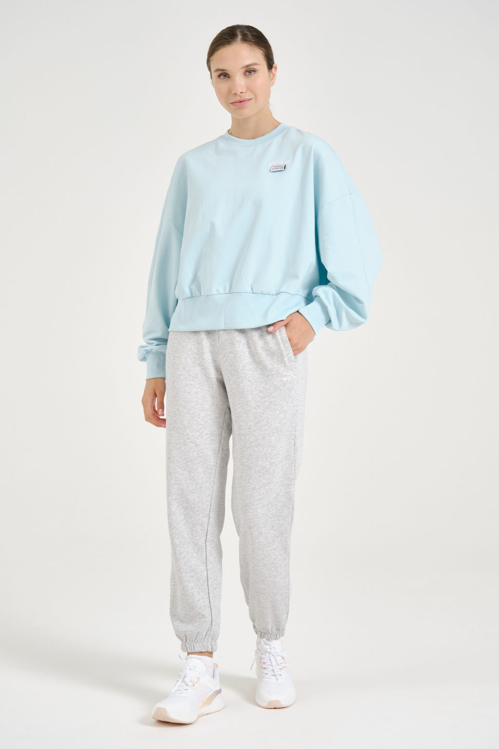 Свитшот Светло-зеленый - Anta фото 2