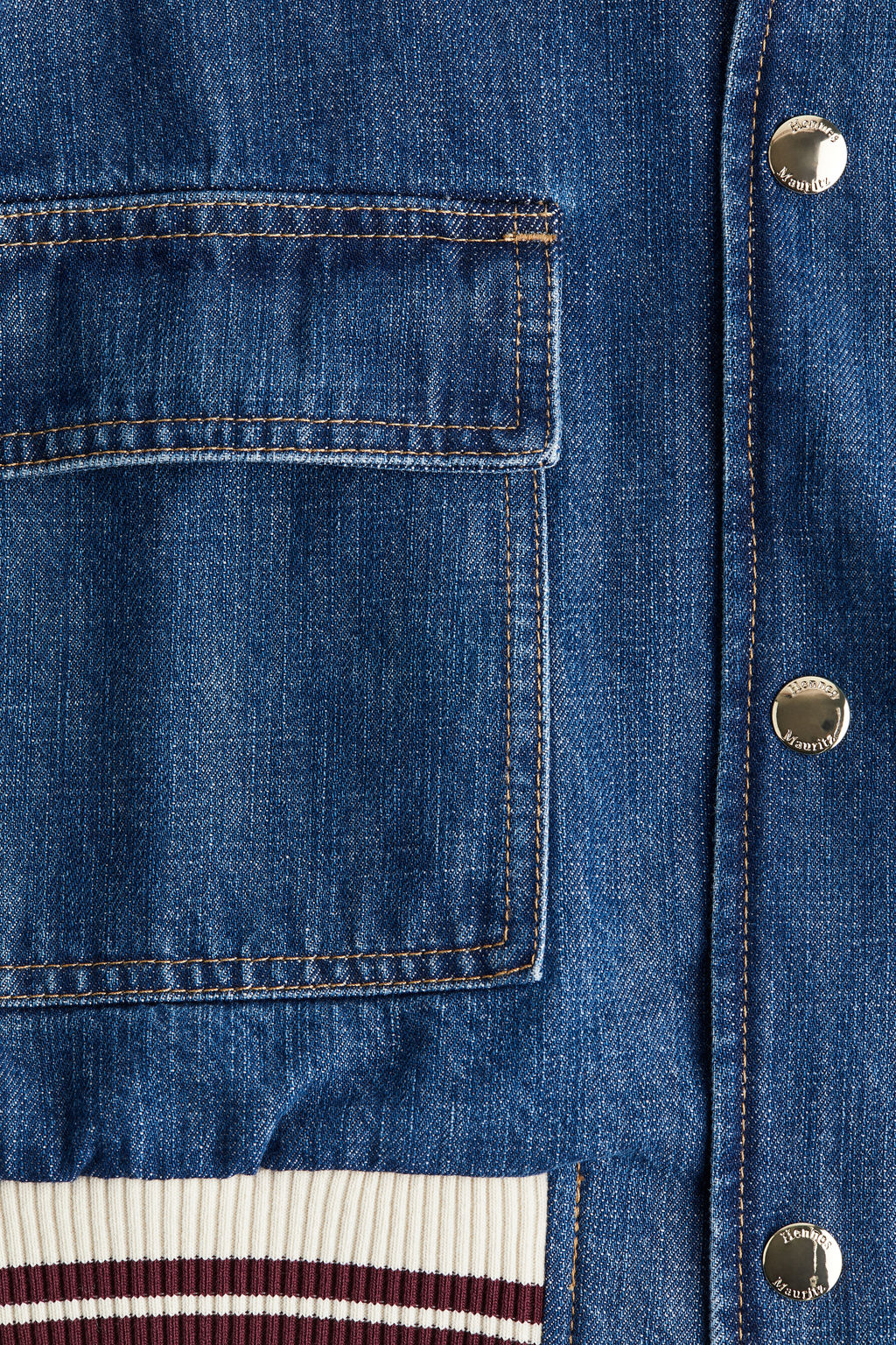 Cazadora bomber en denim - H&m фото 5