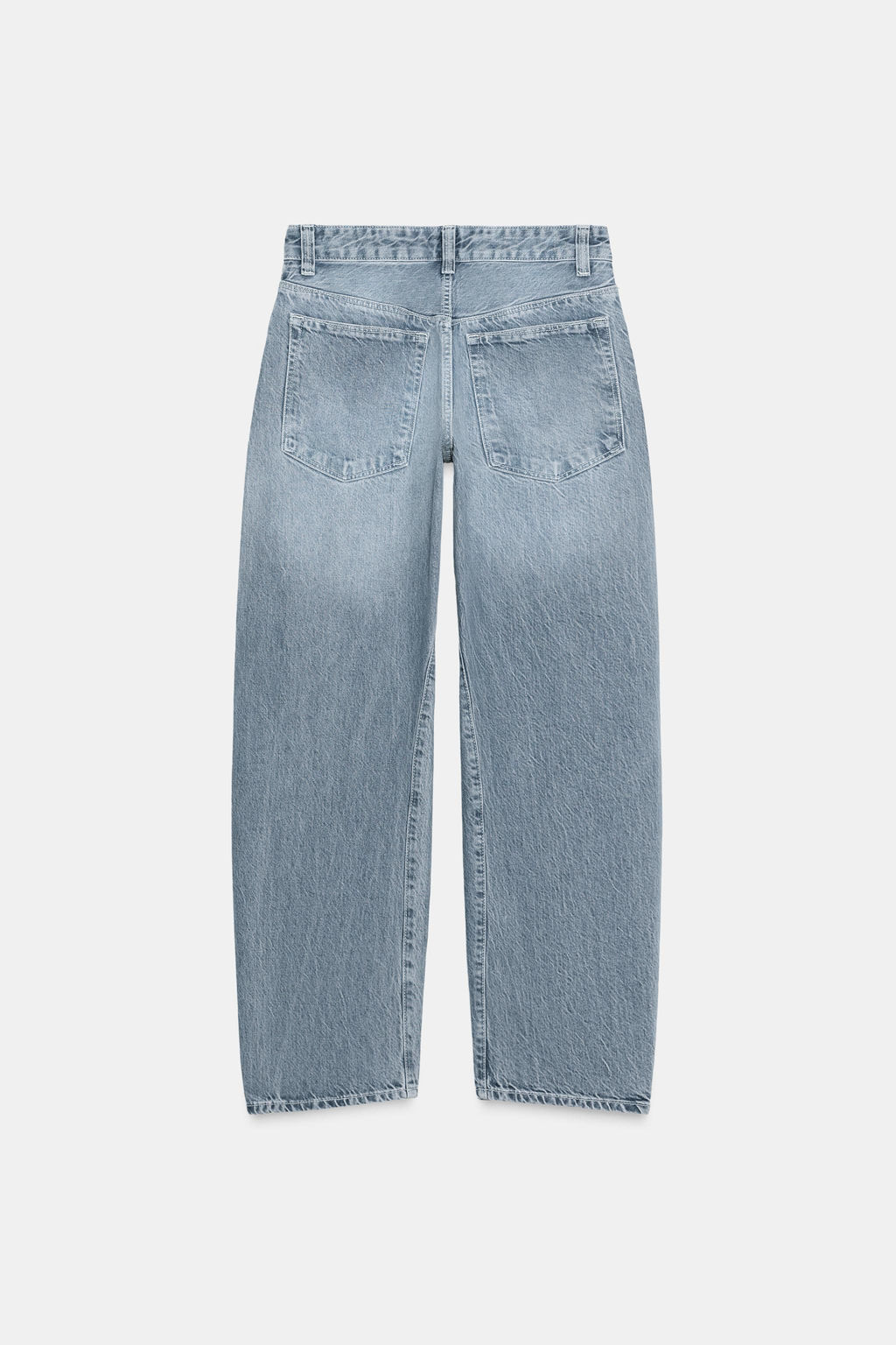 TRF CROPPED JEANS WITH DISPLACED SEAMS LOW-RISE