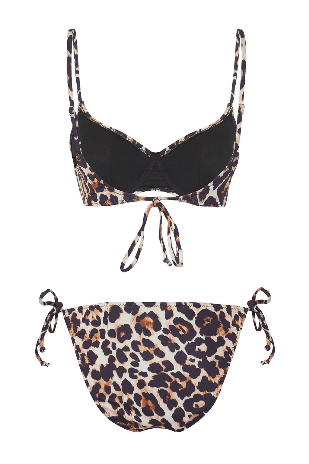 TRENDYOLMILLA K?rm?z? Balkonet Baglamal? Regular Bikini Tak?m? TBESS25BT00043  фото 23