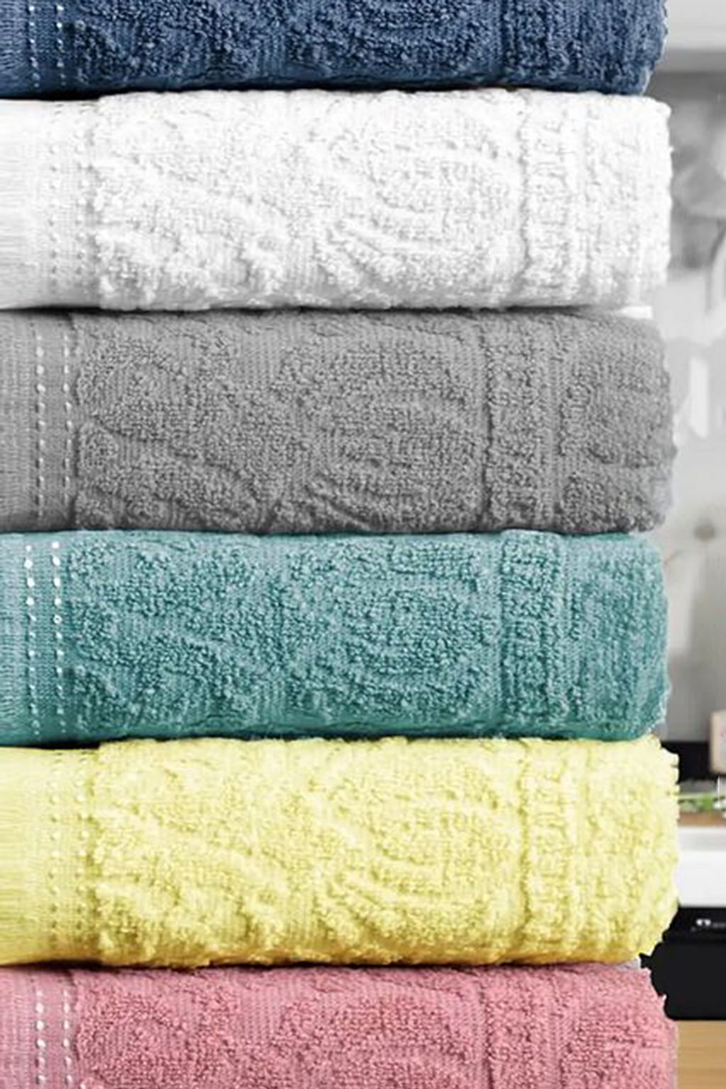 Trendyolmilla Home 6l? Jakarl? El Havlusu Seti 30x50cm TPHSS25MH00003  фото 2