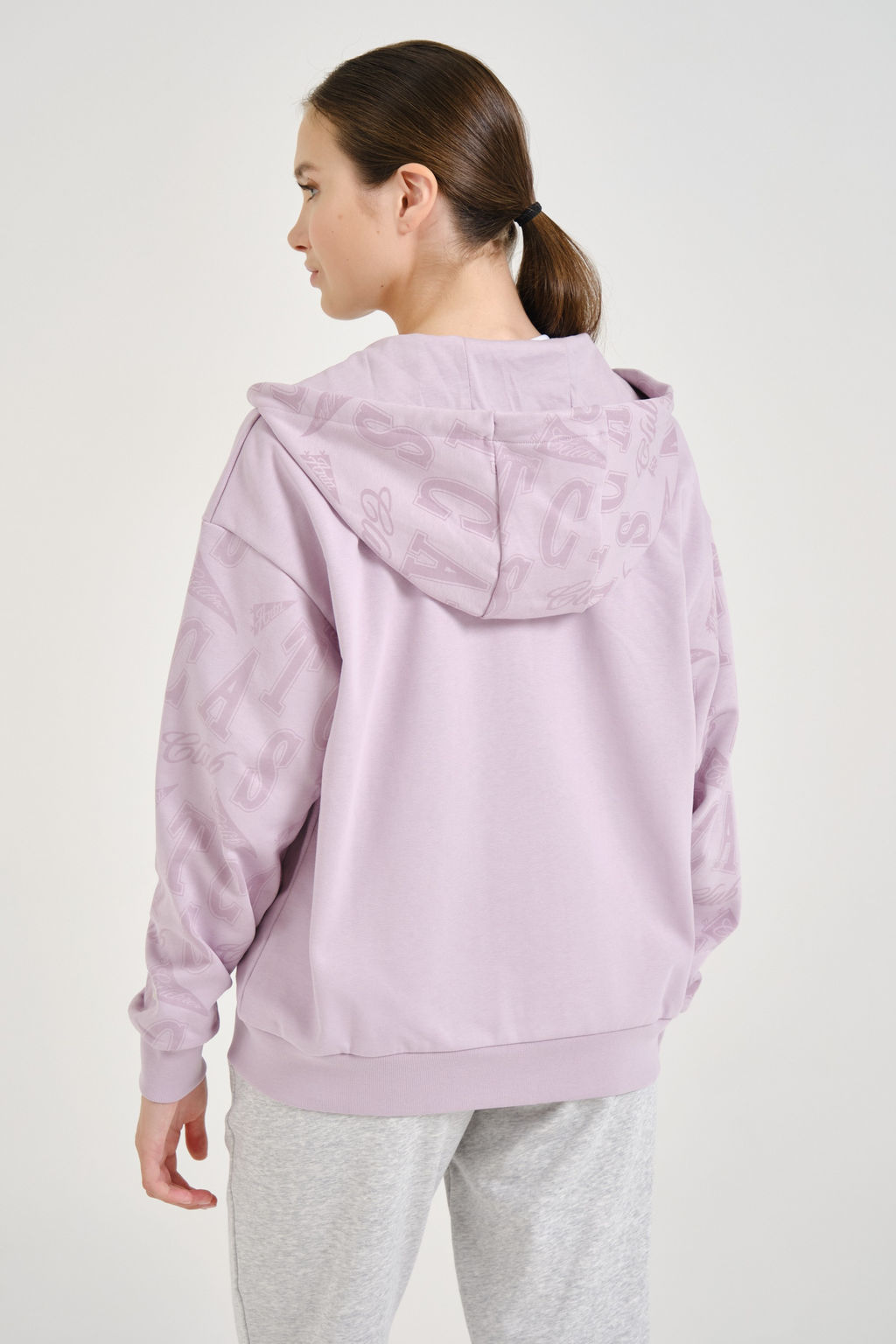 Толстовка на молнии Фиолетовый
