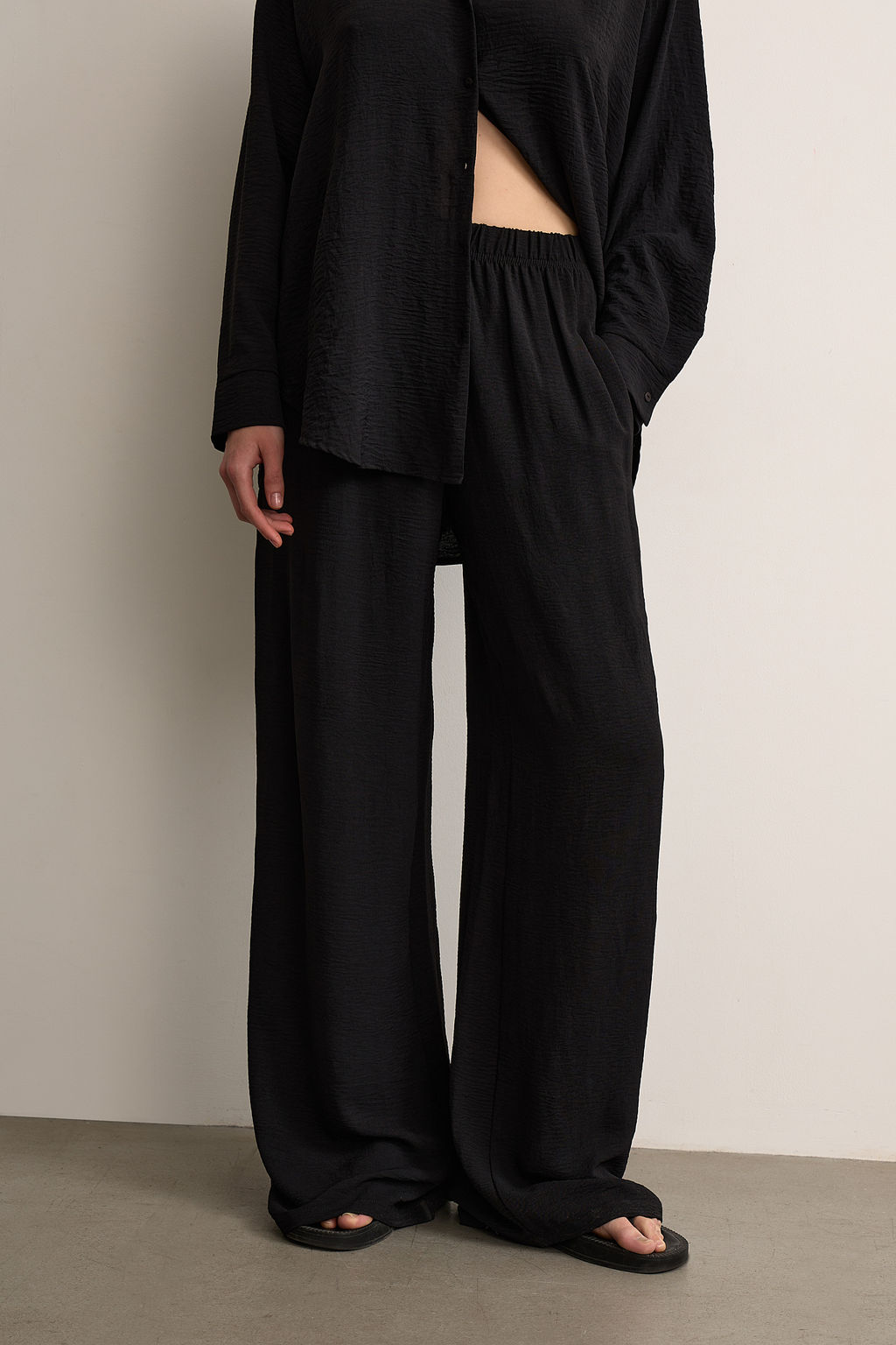 Брюки из жатого хлопка - Mollis фото 3