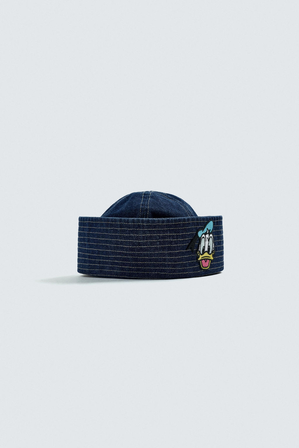 DONALD DUCK PATCH DENIM HAT HARRY LAMBERT FOR ZARA X DISNEY