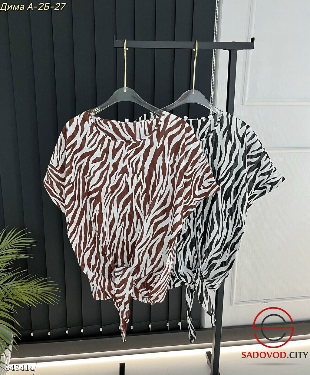 Футболка женская с завязками - Bruno фото 3