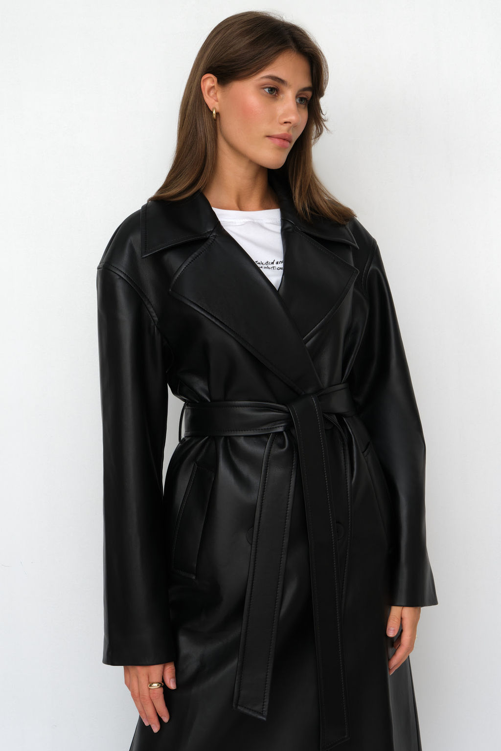 Тренч из экокожи - Mollis фото 5