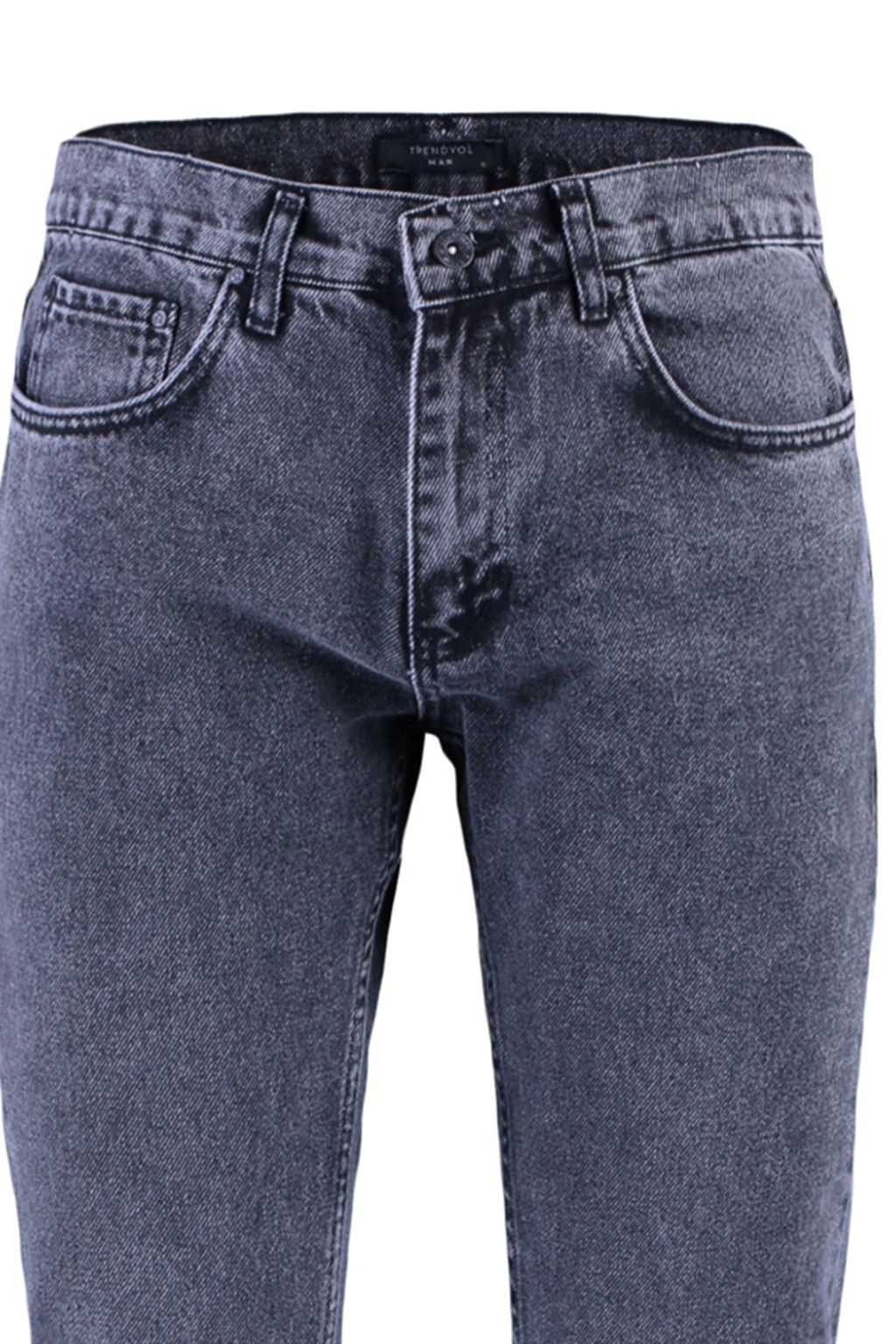 TRENDYOL MAN Antrasit %100 Pamuk Straight Fit Jeans TMNAW23JE00105 - Trendyolmilla фото 7