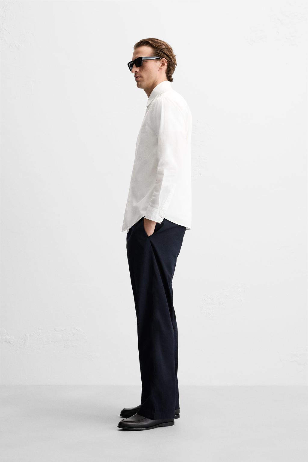 CREASED-EFFECT SHIRT - Zara фото 4