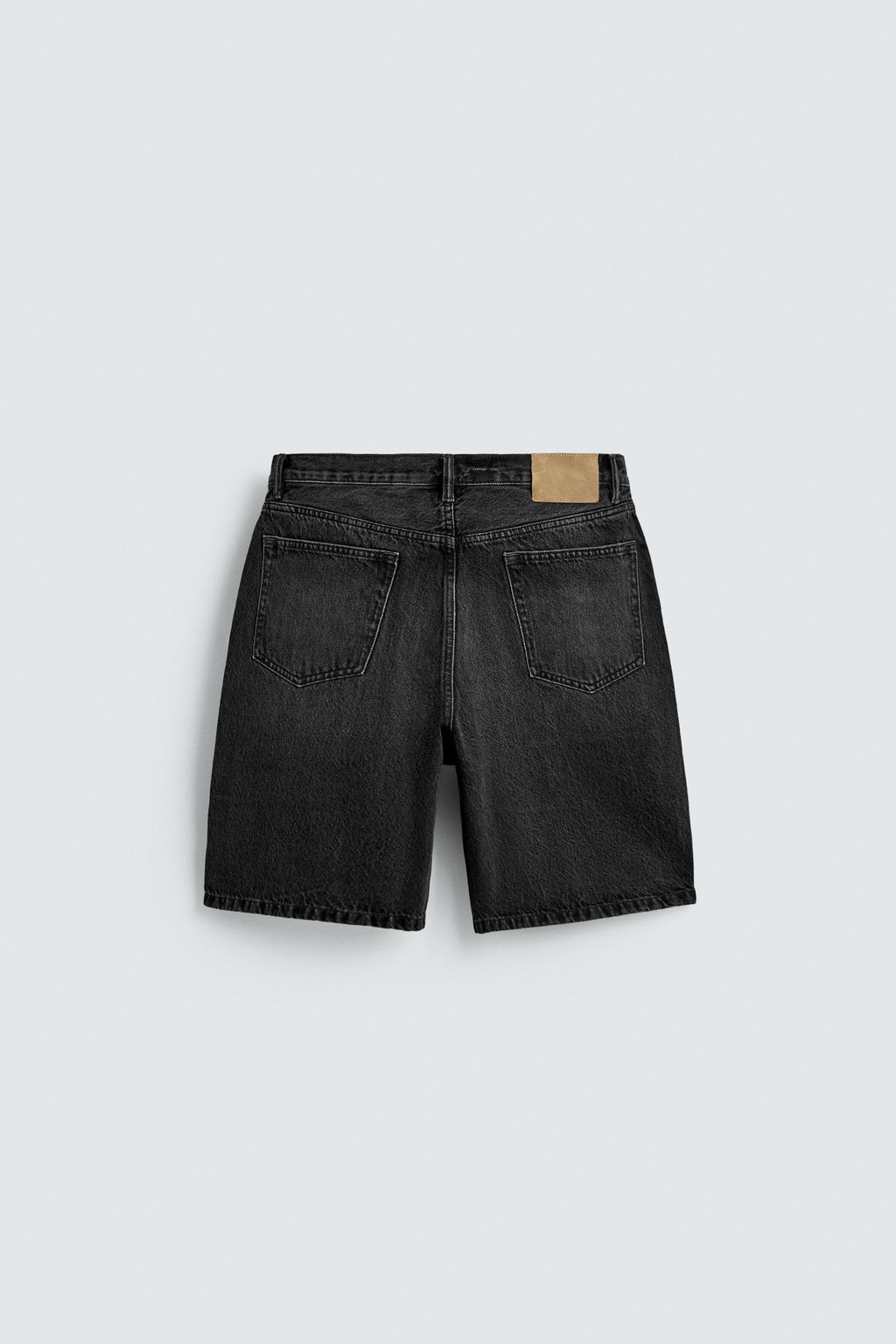 BERMUDA DENIM STRAIGHT FIT / Carb?n - Zara фото 9