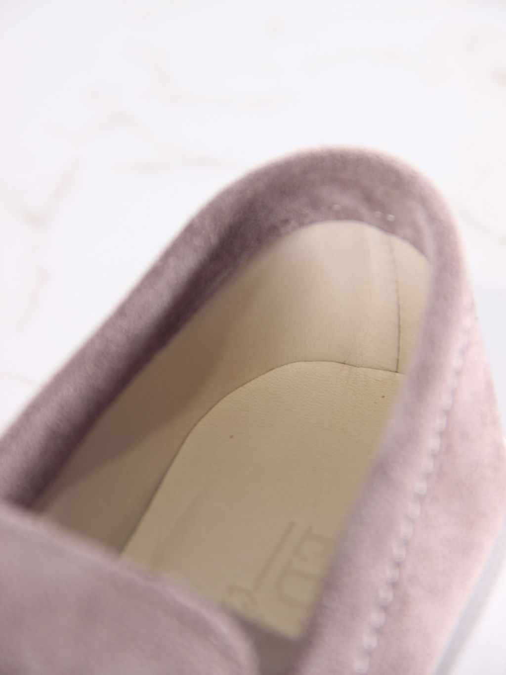 Лоферы туфли 176.1593be.Капучино замша