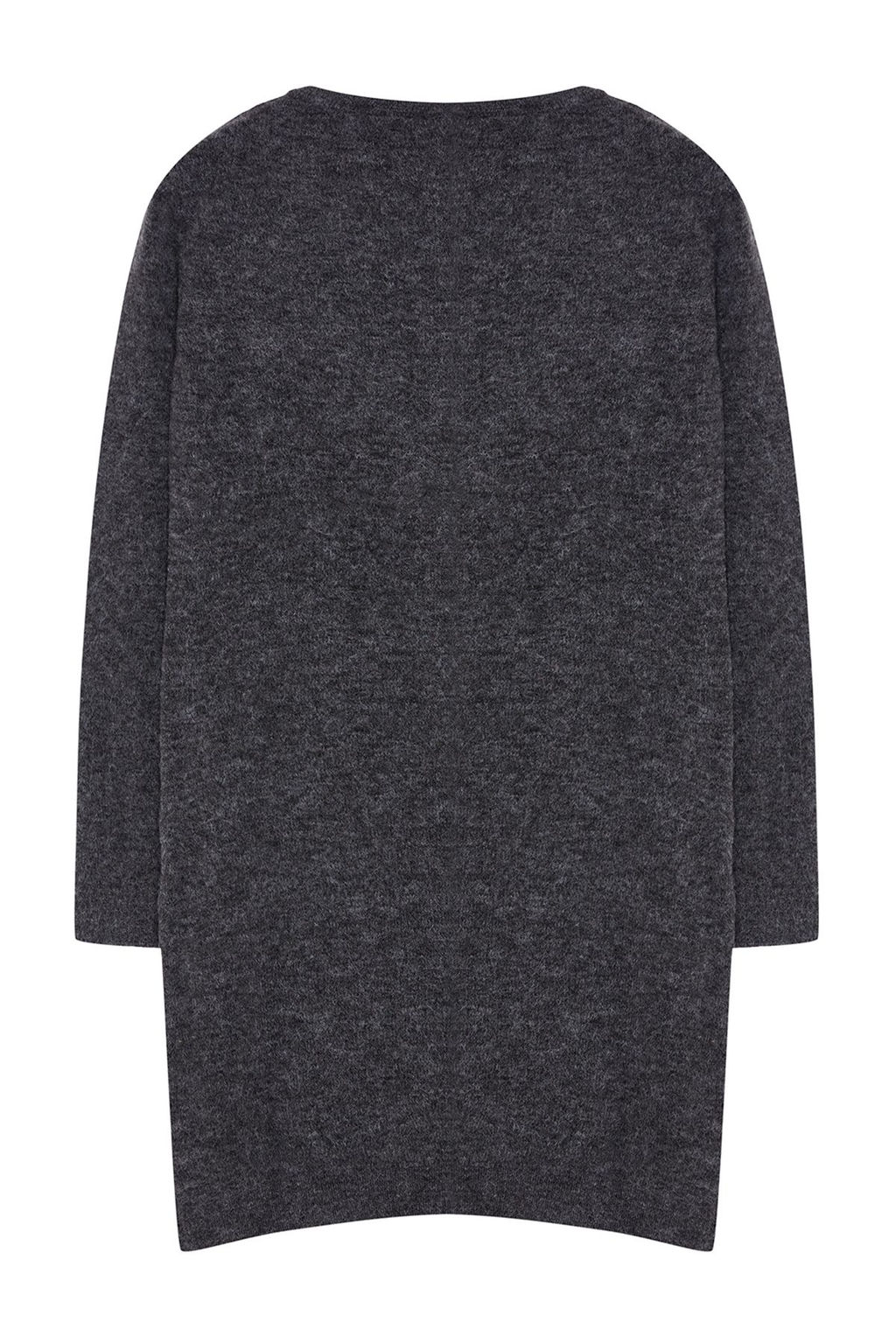 Antrasit Mini Boy Triko Yunlu Elbise TWOAW25EL00018 - Trendyolmilla фото 7