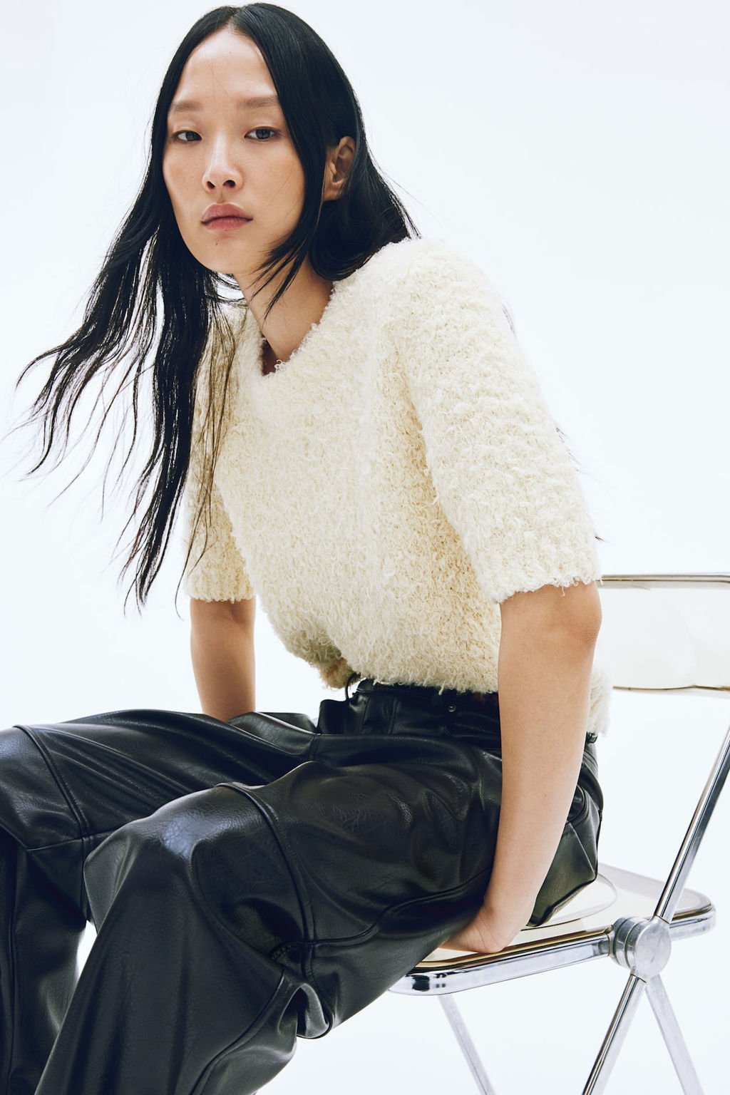 Top en punto mullido - H&m фото 4