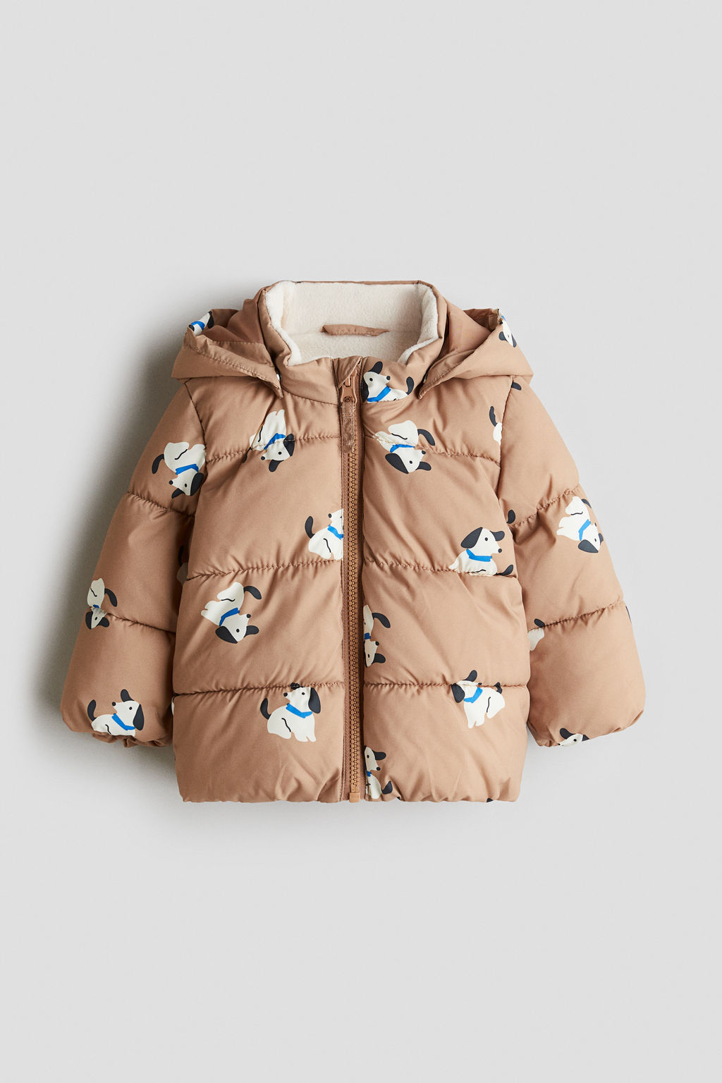 Chaqueta puffy repelente al agua