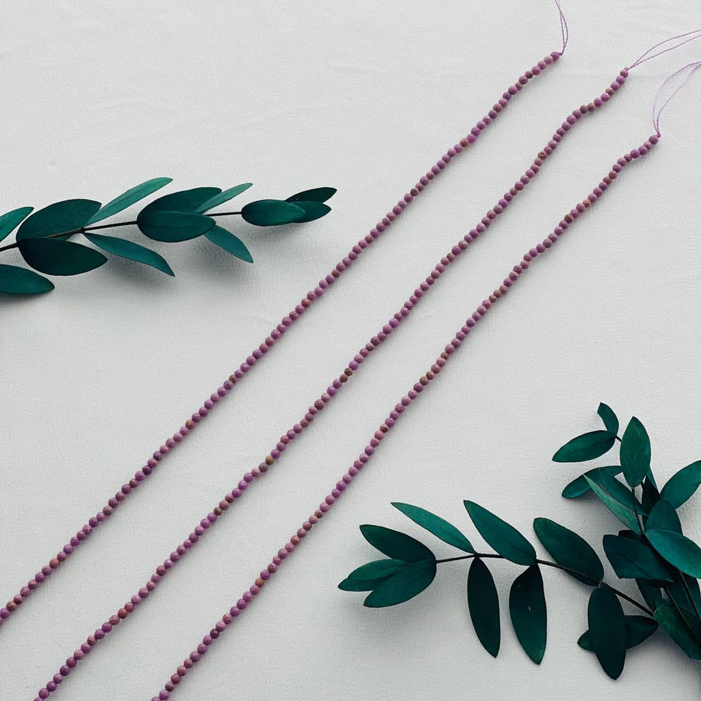 Бусины для украшений из Фосфосидерита 39 см