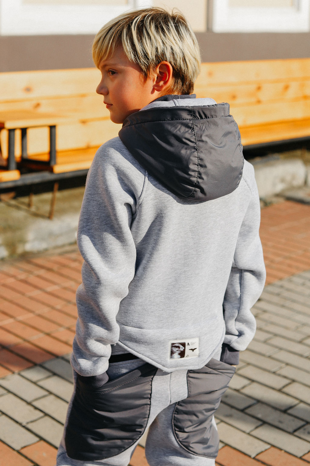 Комбинезон утепленный NOT FOR ALL, бордо - Inzibe фото 2