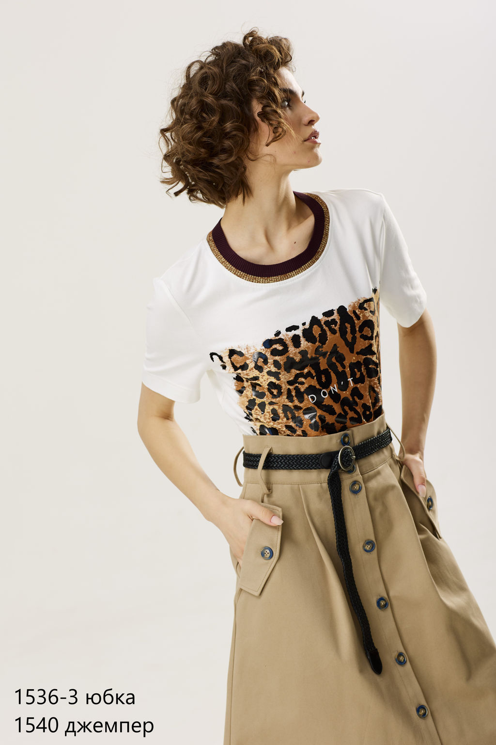 1536-3 Юбка - Niv niv fashion фото 5