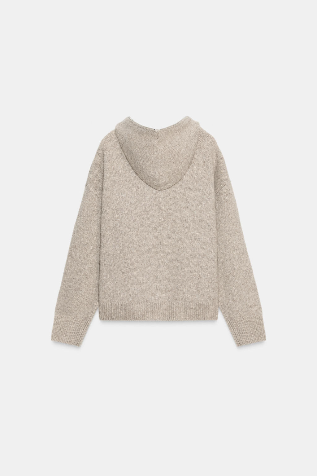 HOODED WOOL JACKET - Zara фото 13