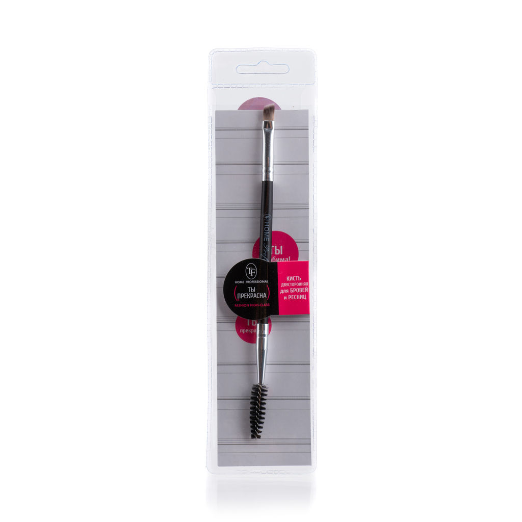TF HB-07 Кисть для бровей и ресниц Home Professional Two-Sided Brow Brush