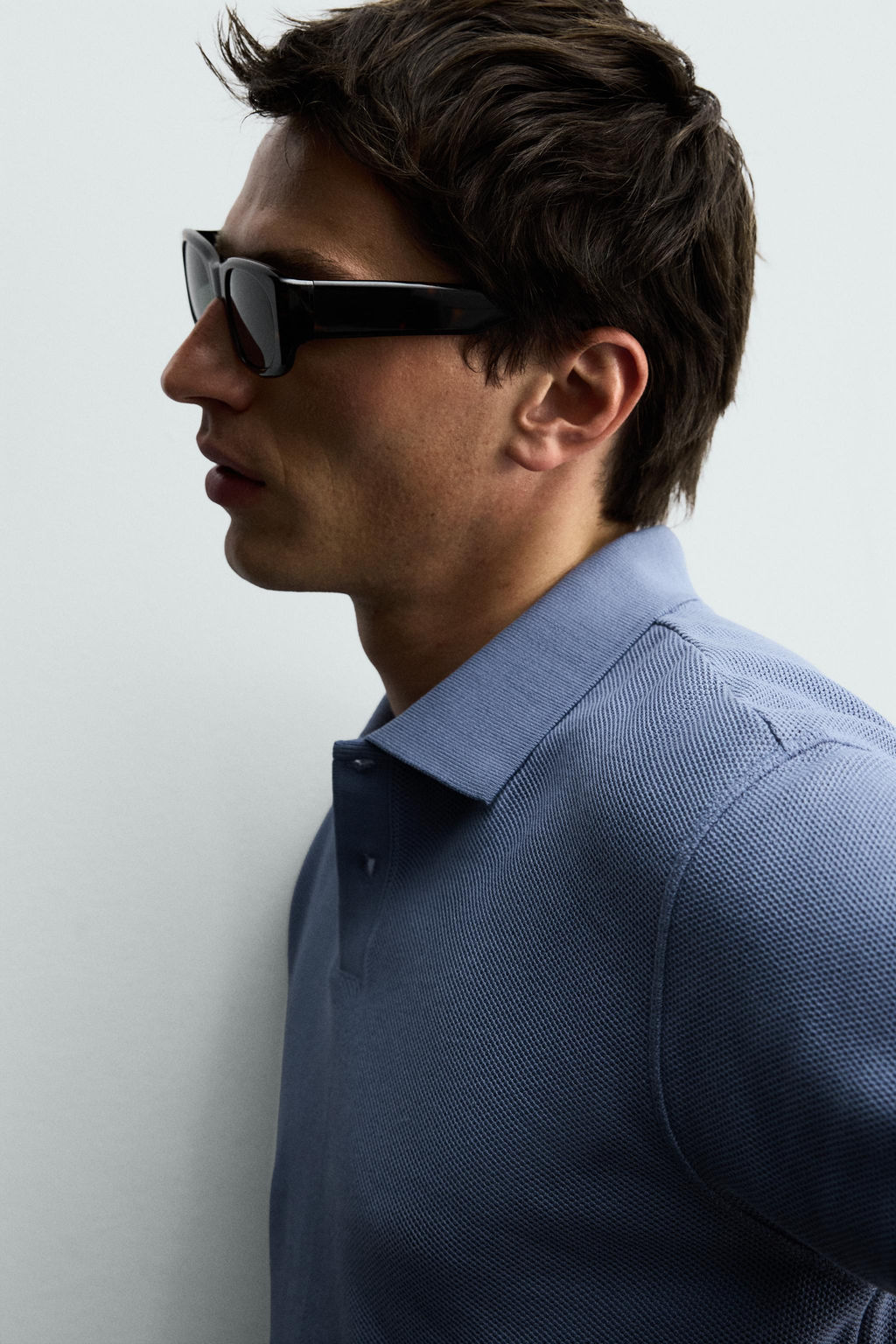 POLO PIQU? REGULAR FIT / Azul - Zara фото 5