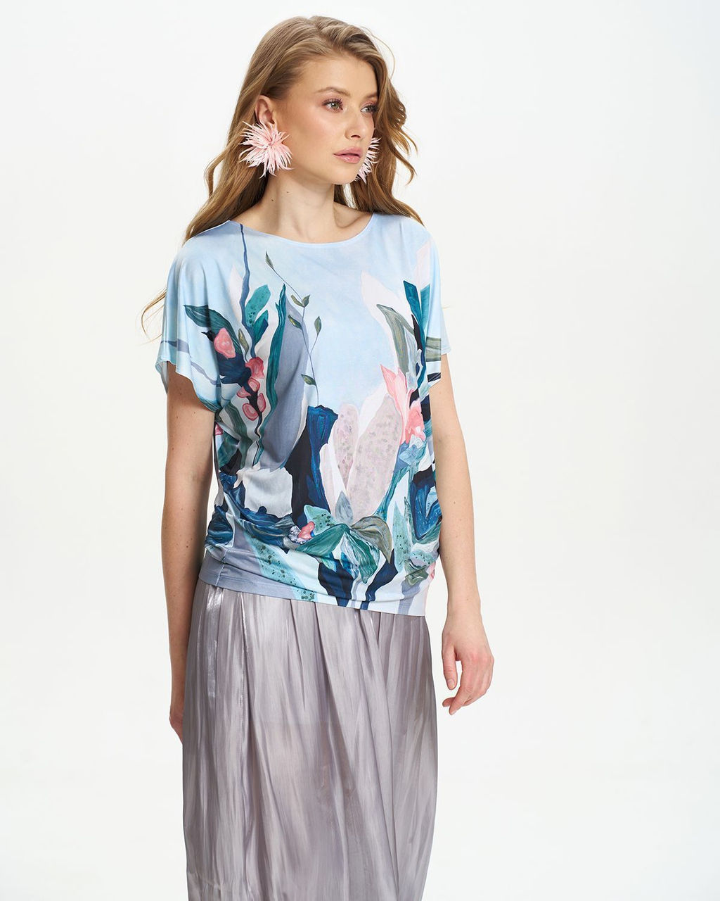 авторская вискозная футболка- кимоно - Sahar art lab фото 5