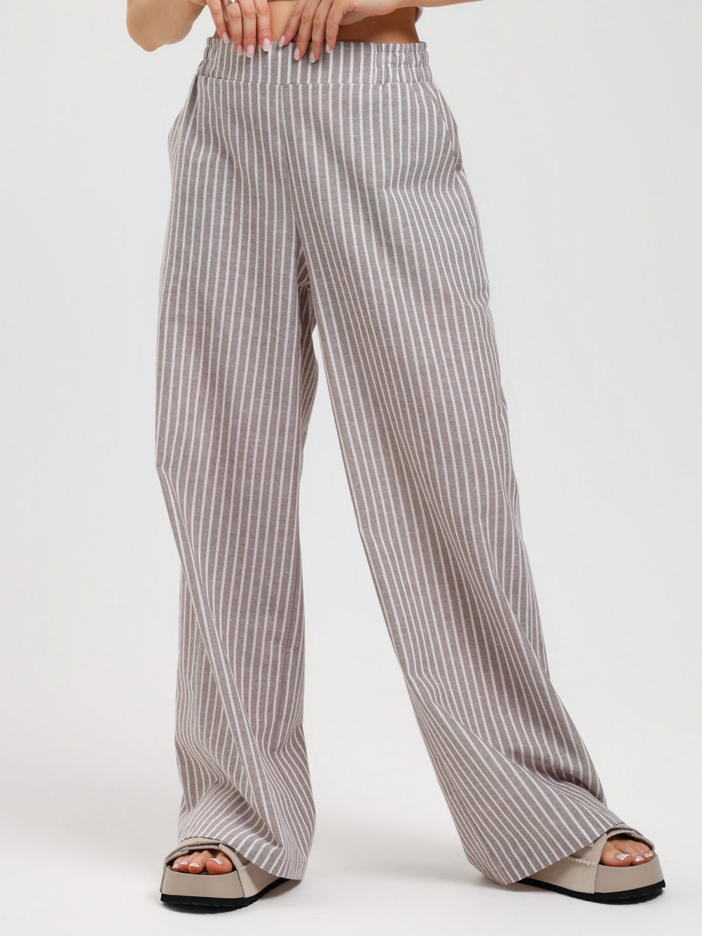 VIOTEX Брюки Летний день-2 (80% хлопок, 20% лён) - Виотекс фото 13