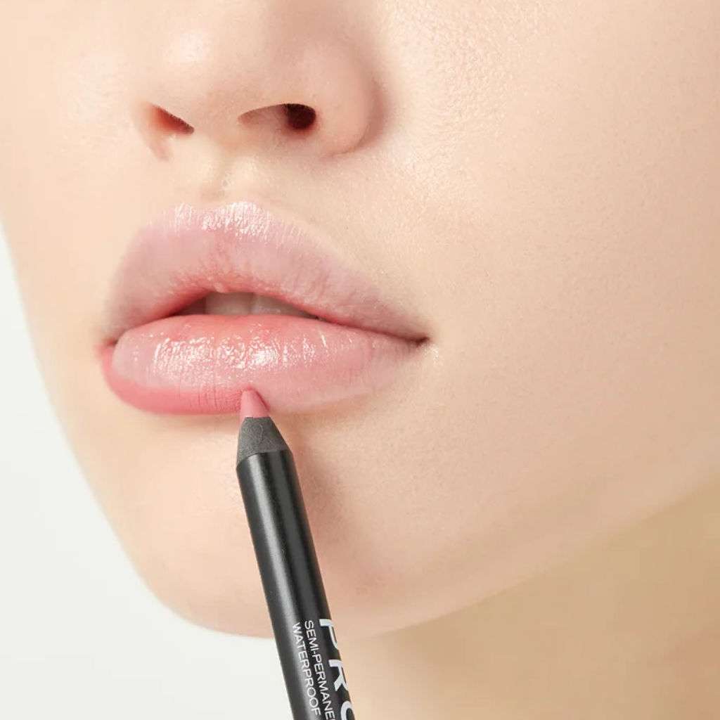 Provoc Гелевый карандаш-подводка для губ водостойкий / Semi Permanent Gel Eye Liner Filler №220 Pinkey, розово-бежево-лососевый