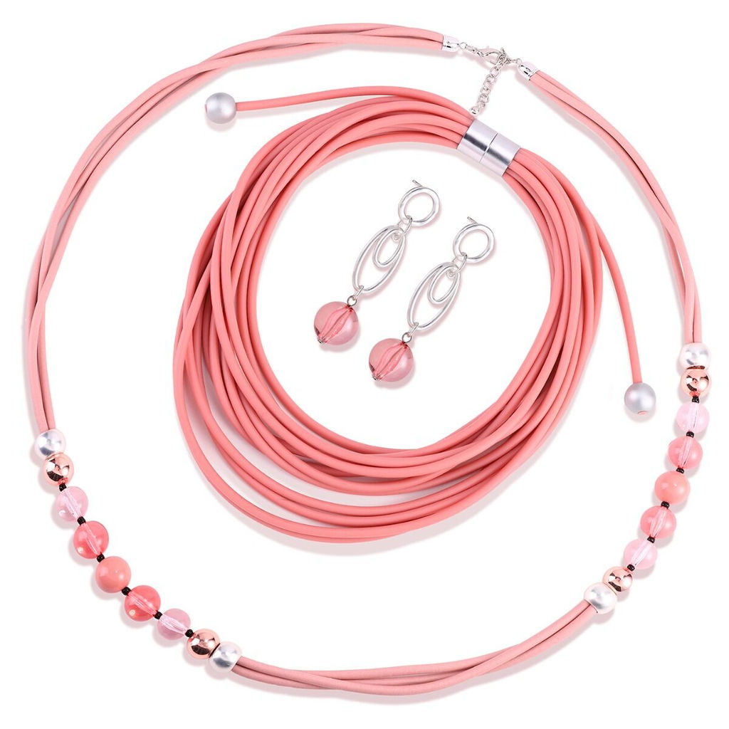 Серьги из металла с полупрозрачными бусинами - Модные истории фото 4