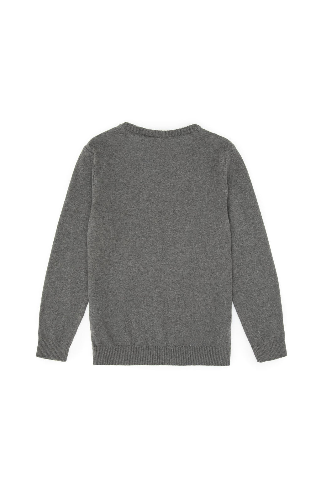 Erkek _ocuk Gri Melanj Basic Kazak - U.s. polo assn фото 2