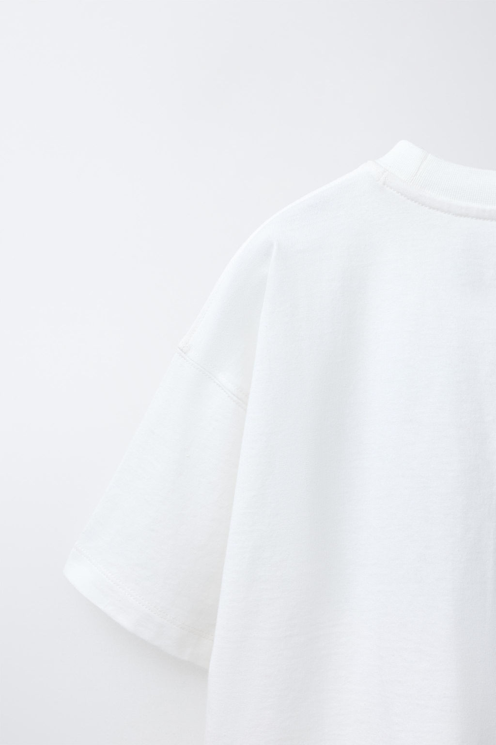 CAMISETA ESTAMPADO VARSITY / Blanco roto - Zara фото 4