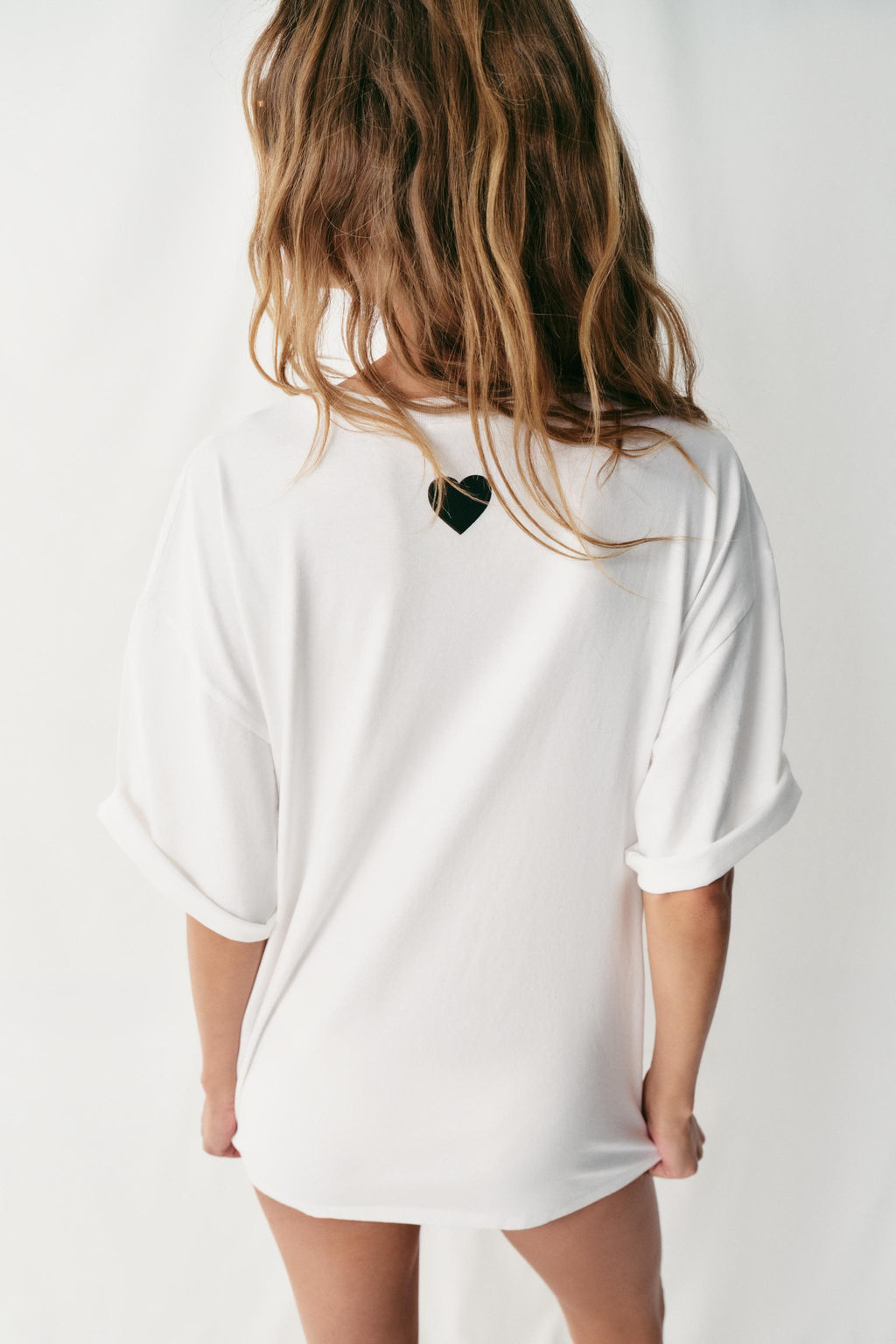 CAMISETA OVERSIZE TEXTO / Blanco - Zara фото 6