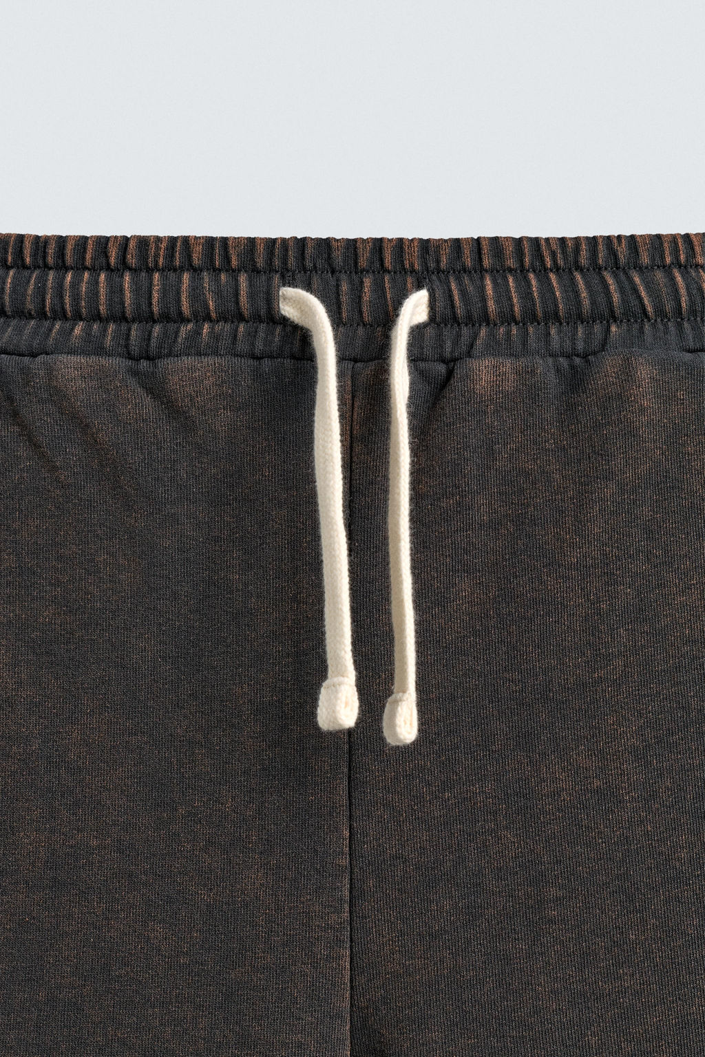 PANTAL?N JOGGER STRAIGHT FIT LAVADO / Gris antracita - Zara фото 9