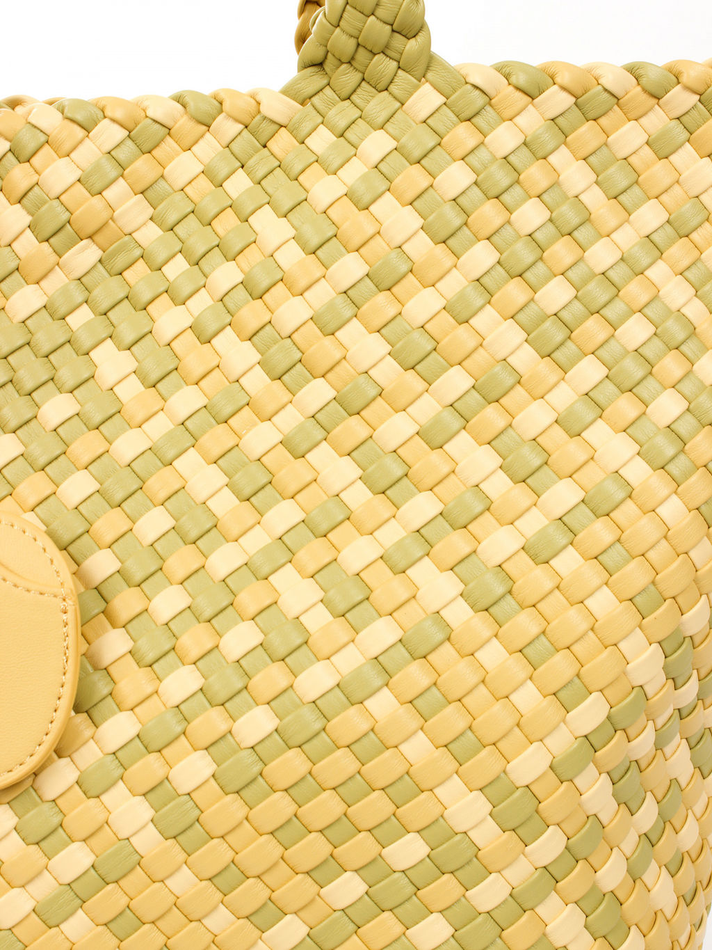 LACCOMA сумка СУ1033-мультицвет желтый эко кожа хлопок  фото 3