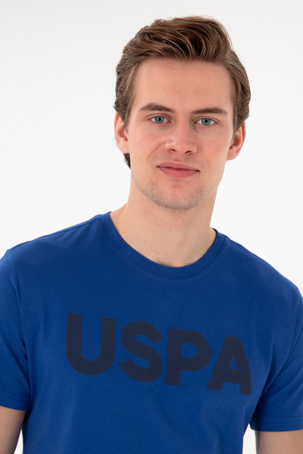 Erkek Regular Fit Bisiklet Yaka Saks Basic Ti__rt Sepette S_rpriz _ndirim - U.s. polo assn фото 2