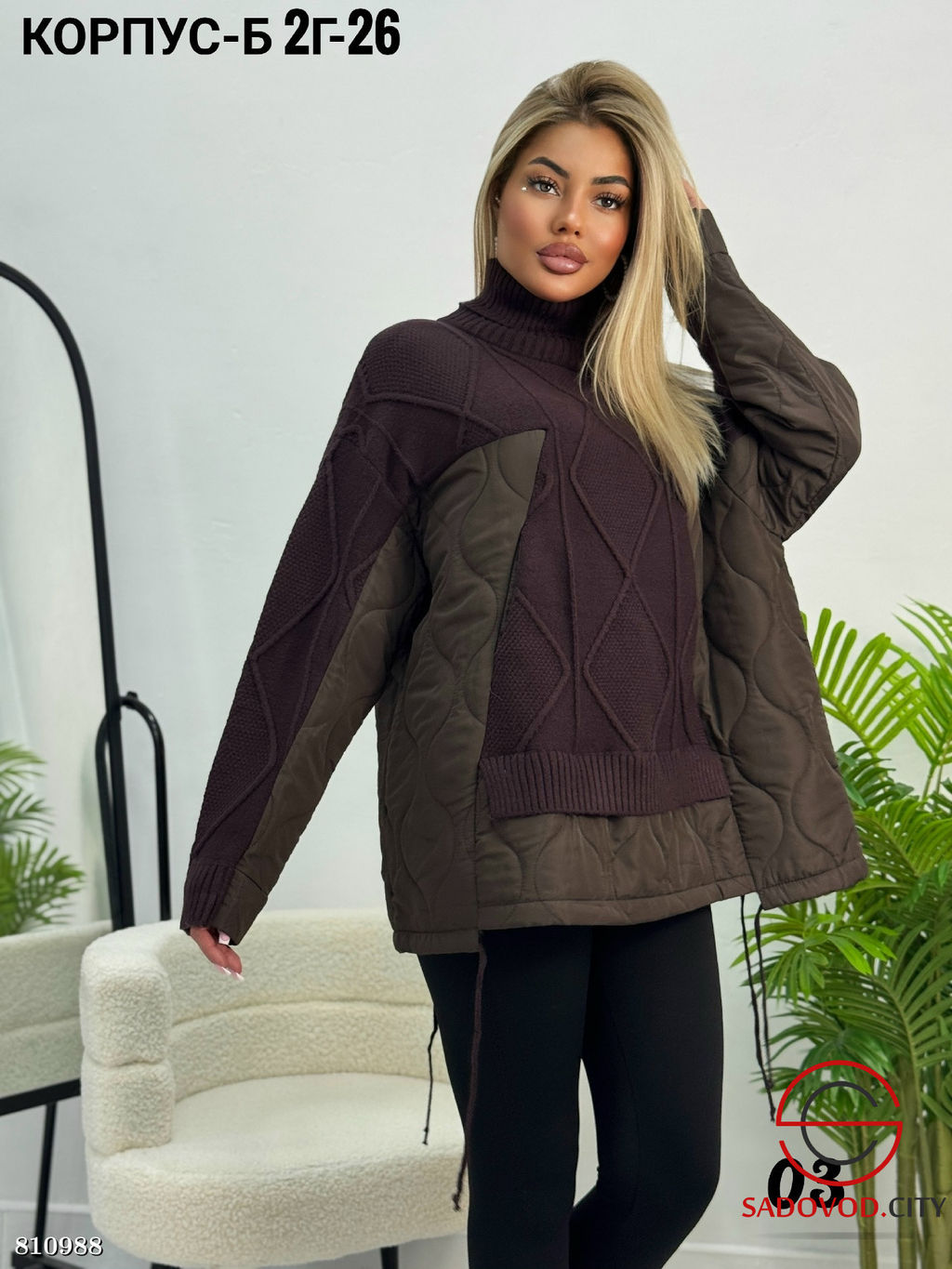 Женский свитер оверсайз - Bruno фото 4